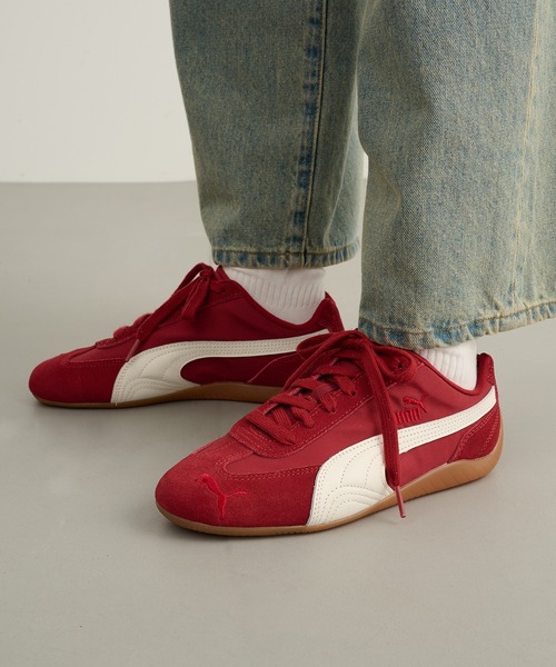PUMA(プーマ)の「【PUMA】26SS新作 SPEEDCAT NYLON プーマ スピードキャット ナイロン(スニーカー・レディース・ブラック/ブルー/レッド/グレー・22.5cm/23cm/23.5cm/24cm/24.5cm/25cm)」の15枚目の写真