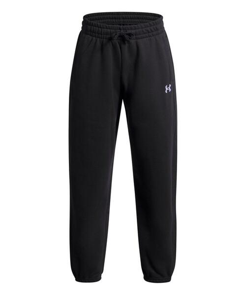 UNDER ARMOUR(アンダーアーマー)の「UAライバルフリース オーバーサイズド ジョガーパンツ(トレーニング/キッズ)(その他パンツ・キッズ・ブラック・160cm/130cm/150cm/140cm/120cm)」の1枚目の写真
