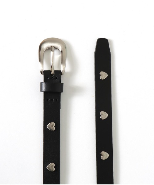 Three Four Time（ｽﾘｰﾌｫｰﾀｲﾑ）の「ハートスタッズベルト（ベルト・レディース・ブラック/レッド・FREE）」の13枚目の写真