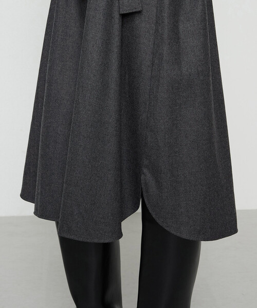 K.T KIYOKO TAKASE（キヨコタカセ）の「ストレッチウールサキソニー ドレス（ワンピース・レディース・ベージュ系その他/グレー・9号）」の16枚目の写真