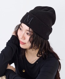 MICA&DEAL（マイカ＆ディール）の「【NEW ERA×MICA&DEAL】"M"ロゴ刺繍カフニット帽（ニットキャップ/ビーニー）」