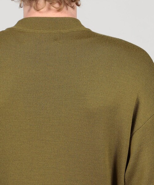 TOMORROWLAND (トゥモローランド)の「TOMORROWLAND Tricot ウール モックネックプルオーバー(ニット/セーター・メンズ・チャコールグレー/グリーン/ネイビー・M/L/S)」の9枚目の写真