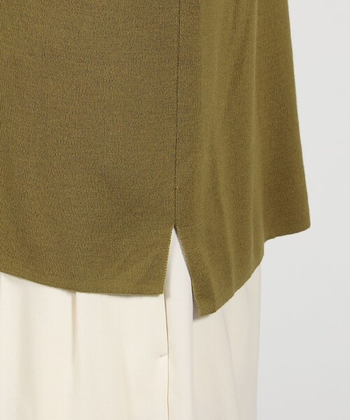 TOMORROWLAND (トゥモローランド)の「TOMORROWLAND Tricot ウール モックネックプルオーバー(ニット/セーター・メンズ・チャコールグレー/グリーン/ネイビー・M/L/S)」の11枚目の写真