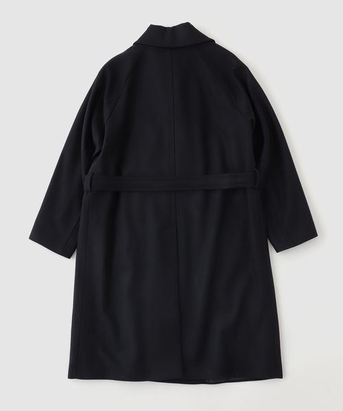 HEVO(イーヴォ)の「hevo(イーヴォ) BRINDISI Light Melton コート(その他アウター・メンズ・ブラック/ブラウン・46/48/44)」の9枚目の写真