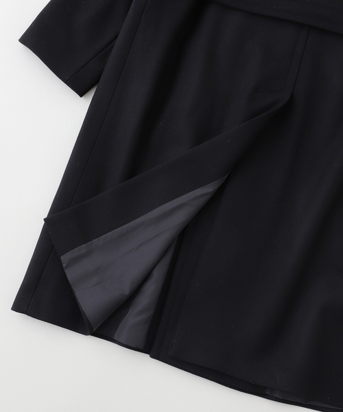 HEVO(イーヴォ)の「hevo(イーヴォ) BRINDISI Light Melton コート(その他アウター・メンズ・ブラック/ブラウン・46/48/44)」の3枚目の写真