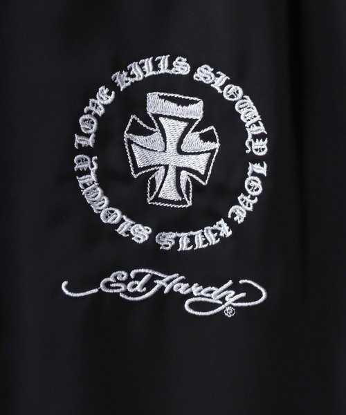 Ed Hardy（エドハーディー）の「Ed Hardy/エド・ハーディー スカジャン ブルゾン（スカジャン・メンズ・ブラック/ブラック系その他・L/M）」の9枚目の写真