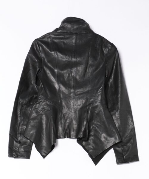 ALLSAINTS(オールセインツ)の「GRACE LEATHER BIKER JACKET | GRACE レザー バイカー ジャケット(ライダースジャケット・レディース・ブラック・4/6/8/10/12)」の8枚目の写真