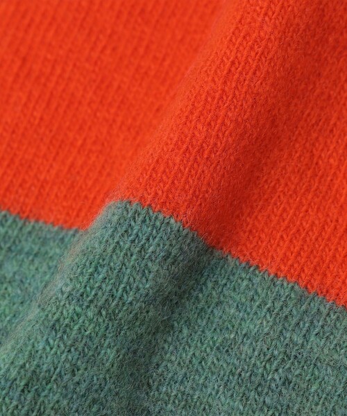 SHIPS(シップス)の「JO GORDON: Small Colourblock Scarf(ストール/ショール・メンズ・マルチ/ネイビー・ONE SIZE)」の5枚目の写真