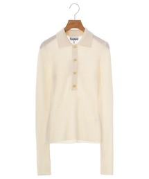 GANNI | GANNI / ガニー：【レディース】Mini Ribbed Merino Knit：K2322[ANN](ニット/セーター)