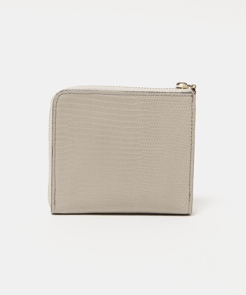 VIOLAd'ORO（ヴィオラドーロ）の「＜VIOLAd’ORO＞リザード エンボス ミニ ウォレット（財布・レディース・ケリーグリーン/モカ/ベージュ/ライトグレー/ライトブルー/ブラック・FREE）」の10枚目の写真