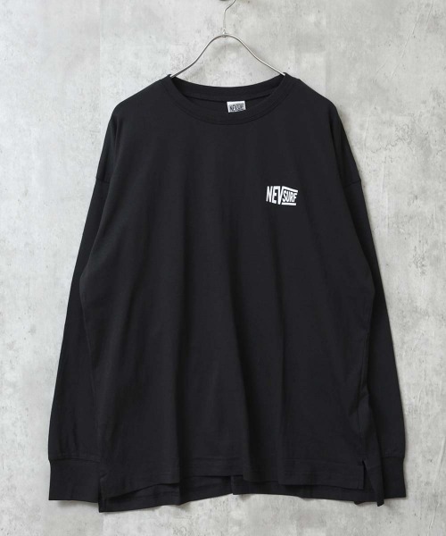 NEV(ネブ)の「【NEV】SURF BIGシルエット ロンT(スウェット・メンズ・ホワイト系その他/ネイビー/チャコール/ベージュ/ブラック/ブラック系その他/杢グレー/オフホワイト・XL/L/M)」の21枚目の写真