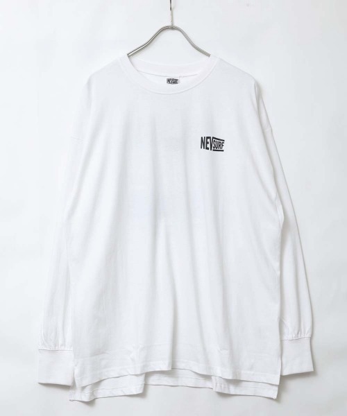 NEV(ネブ)の「【NEV】SURF BIGシルエット ロンT(スウェット・メンズ・ホワイト系その他/ネイビー/チャコール/ベージュ/ブラック/ブラック系その他/杢グレー/オフホワイト・XL/L/M)」の15枚目の写真