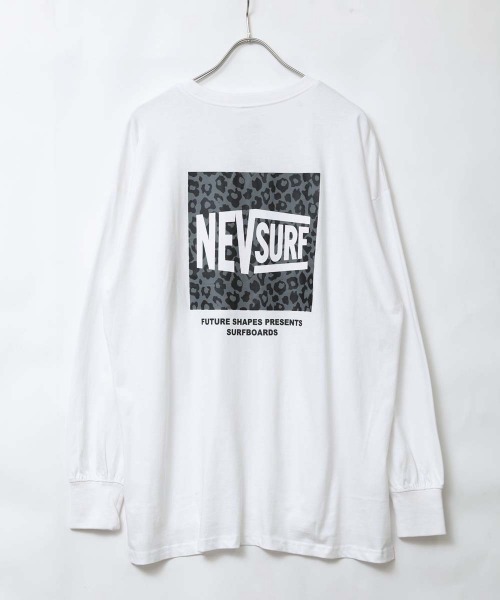 NEV(ネブ)の「【NEV】SURF BIGシルエット ロンT(スウェット・メンズ・ホワイト系その他/ネイビー/チャコール/ベージュ/ブラック/ブラック系その他/杢グレー/オフホワイト・XL/L/M)」の14枚目の写真