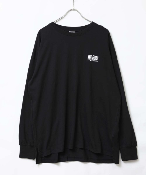 NEV(ネブ)の「【NEV】SURF BIGシルエット ロンT(スウェット・メンズ・ホワイト系その他/ネイビー/チャコール/ベージュ/ブラック/ブラック系その他/杢グレー/オフホワイト・XL/L/M)」の11枚目の写真