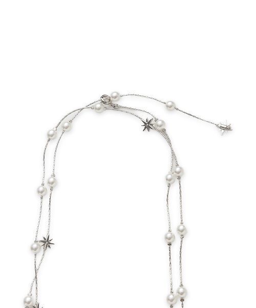 SNIDEL（スナイデル）の「Y字ネックレス（ネックレス・レディース・シルバー/ゴールド・F）」の3枚目の写真