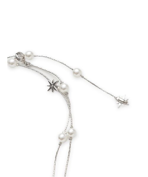 SNIDEL（スナイデル）の「Y字ネックレス（ネックレス・レディース・シルバー/ゴールド・F）」の4枚目の写真