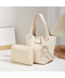 ハンドバッグ ミニポーチ付き gbag4105