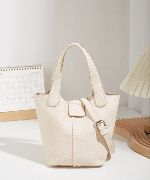 BACKYARD FAMILY(バックヤードファミリー)の「ハンドバッグ ミニポーチ付き gbag4105(ハンドバッグ・レディース・オフホワイト/イエロー/グリーン/ブラック・FREE)」の11枚目の写真