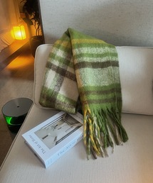 ULEULA（ウルア）の「マルチチェック柄ボリュームマフラー（マフラー）」