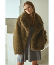 Elisa Faux Fur Coat エコファーコート