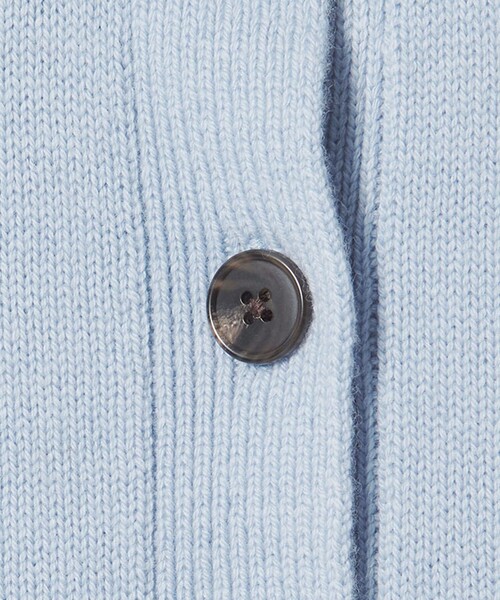 BEAUTY&YOUTH UNITED ARROWS（ビューティーアンドユースユナイテッドアローズ）の「ウール ポケット カーディガン ウォッシャブル（カーディガン/ボレロ・レディース・グレー系/ライトブルー/ダークブラウン・FREE）」の12枚目の写真