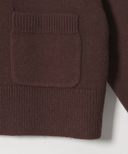 BEAUTY&YOUTH UNITED ARROWS（ビューティーアンドユースユナイテッドアローズ）の「ウール ポケット カーディガン ウォッシャブル（カーディガン/ボレロ・レディース・グレー系/ライトブルー/ダークブラウン・FREE）」の17枚目の写真