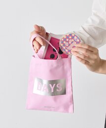 Actually（アクチュアリー）の「コットンミニレクタングルフラットバッグ（トートバッグ）」