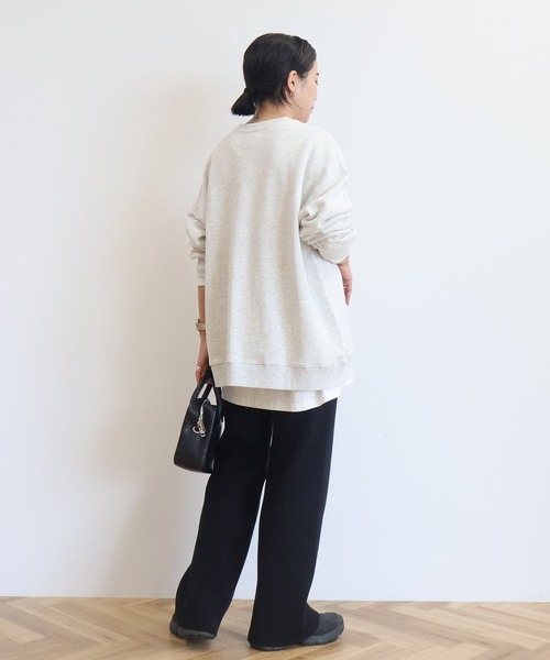 AMERICAN HOLIC(アメリカンホリック)の「【WEB限定】BRUNSWICK GEORGIA BIGスウェット(スウェット・レディース・ホワイト系その他/グレー系その他/チャコールグレー/ブラウン・M/L)」の8枚目の写真