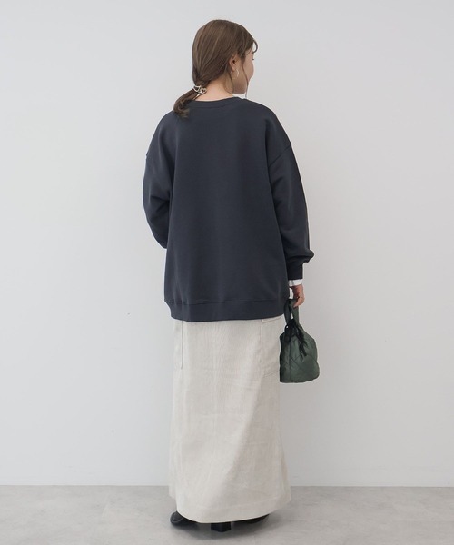 AMERICAN HOLIC(アメリカンホリック)の「【WEB限定】BRUNSWICK GEORGIA BIGスウェット(スウェット・レディース・ホワイト系その他/グレー系その他/チャコールグレー/ブラウン・M/L)」の14枚目の写真