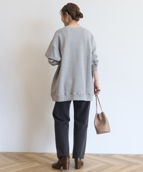 AMERICAN HOLIC(アメリカンホリック)の「【WEB限定】BRUNSWICK GEORGIA BIGスウェット(スウェット・レディース・ホワイト系その他/グレー系その他/チャコールグレー/ブラウン・M/L)」の11枚目の写真