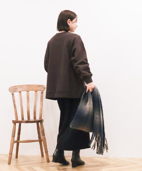 AMERICAN HOLIC(アメリカンホリック)の「【WEB限定】BRUNSWICK GEORGIA BIGスウェット(スウェット・レディース・ホワイト系その他/グレー系その他/チャコールグレー/ブラウン・M/L)」の16枚目の写真