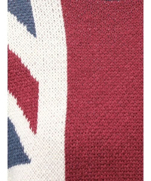 jouetie(ジュエティ)の「UnionJackジャガードルーズニット(ニット/セーター・レディース・アイボリー/ブラック/ネイビー・MEDIUM)」の15枚目の写真