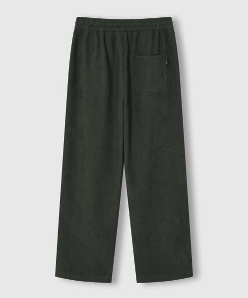LEMAIN SECOND（リメインセカンド）の「ワンタックワイドコーデュロイバンディングパンツ[カーキ]（その他パンツ・レディース・その他・SMALL/MEDIUM/LARGE/X-LARGE/X-SMALL）」の10枚目の写真