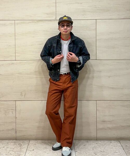MUSINSA STANDARD（ムシンサスタンダード）の「ホワイトサテンオフィサーパンツ [ブリックレッド]（その他パンツ・メンズ・その他・40/38/42/36/34/32/30/31/33/26/27/28/29）」の6枚目の写真