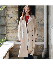 VANONE ATELIER（バノンアトリエ）の「O3754 ダブルロングトレンチコート（トレンチコート）」