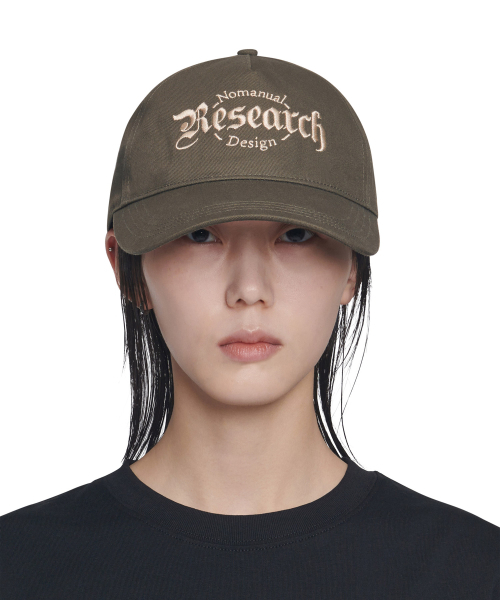 NOMANUAL（NOMANUAL）の「RESEARCH BALL CAP - CHARCOAL（キャップ・レディース・その他・FREE）」の5枚目の写真