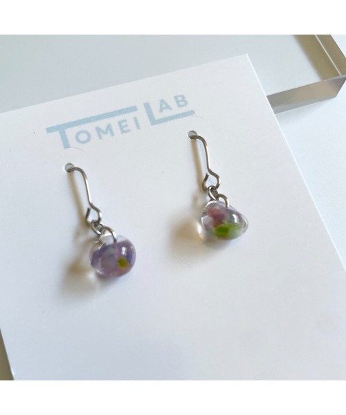 tone(トーン)の「【TOMEI LAB】ひとつぶ ピアス(MA)(ピアス(両耳用)・レディース・その他6/グリーン系その他4/ブルー/グリーン系その他2/ピンク系その他2/その他2/パープル系その他/チェリーピンク/その他4/グリーン系その他/グリーン系その他3/ブルー系その他/ピンク系その他3/その他3/その他5/ブルー系その他2/ブルー系その他3/その他/ピンク系・FREE)」の17枚目の写真