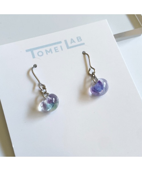 tone(トーン)の「【TOMEI LAB】ひとつぶ ピアス(MA)(ピアス(両耳用)・レディース・その他6/グリーン系その他4/ブルー/グリーン系その他2/ピンク系その他2/その他2/パープル系その他/チェリーピンク/その他4/グリーン系その他/グリーン系その他3/ブルー系その他/ピンク系その他3/その他3/その他5/ブルー系その他2/ブルー系その他3/その他/ピンク系・FREE)」の10枚目の写真