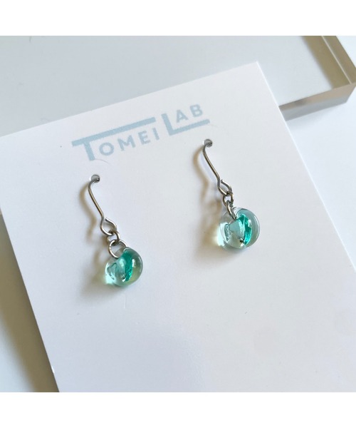 tone(トーン)の「【TOMEI LAB】ひとつぶ ピアス(MA)(ピアス(両耳用)・レディース・その他6/グリーン系その他4/ブルー/グリーン系その他2/ピンク系その他2/その他2/パープル系その他/チェリーピンク/その他4/グリーン系その他/グリーン系その他3/ブルー系その他/ピンク系その他3/その他3/その他5/ブルー系その他2/ブルー系その他3/その他/ピンク系・FREE)」の4枚目の写真
