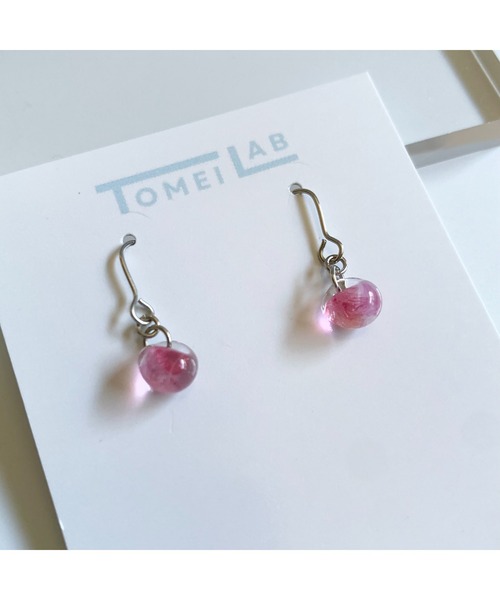 tone(トーン)の「【TOMEI LAB】ひとつぶ ピアス(MA)(ピアス(両耳用)・レディース・その他6/グリーン系その他4/ブルー/グリーン系その他2/ピンク系その他2/その他2/パープル系その他/チェリーピンク/その他4/グリーン系その他/グリーン系その他3/ブルー系その他/ピンク系その他3/その他3/その他5/ブルー系その他2/ブルー系その他3/その他/ピンク系・FREE)」の11枚目の写真