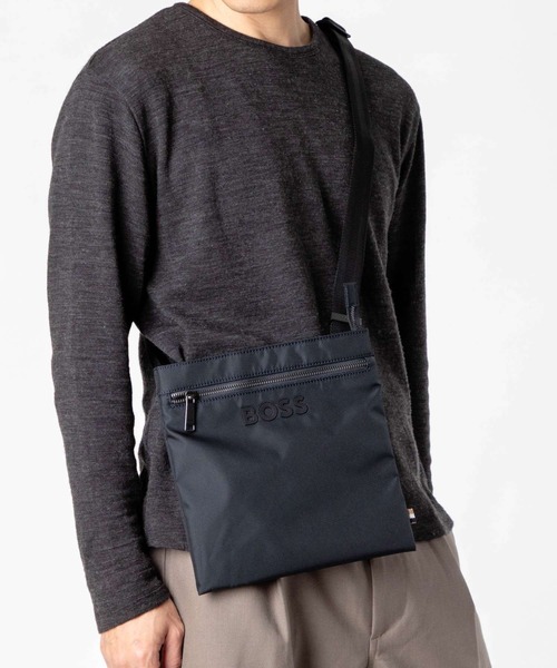 BOSS(ボス)の「BOSS Catch 3.0 Envelope L ボス キャッチ エンベロープ ショルダーバッグ(ショルダーバッグ・メンズ・ダークブルー・FREE)」の7枚目の写真
