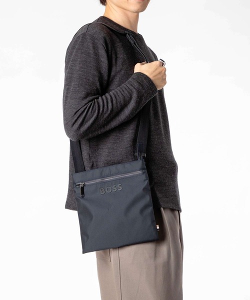 BOSS(ボス)の「BOSS Catch 3.0 Envelope L ボス キャッチ エンベロープ ショルダーバッグ(ショルダーバッグ・メンズ・ダークブルー・FREE)」の8枚目の写真