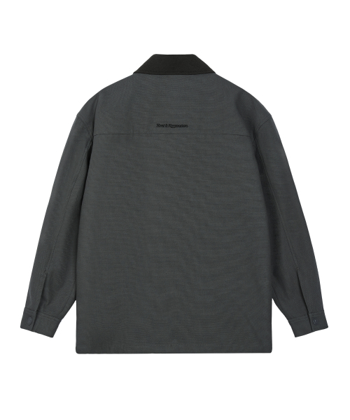 Rest&Recreation(レストアンドレクリエーション)の「COTTON WORK JACKET - CHARCOAL(その他アウター・レディース・その他・SMALL/LARGE)」の4枚目の写真