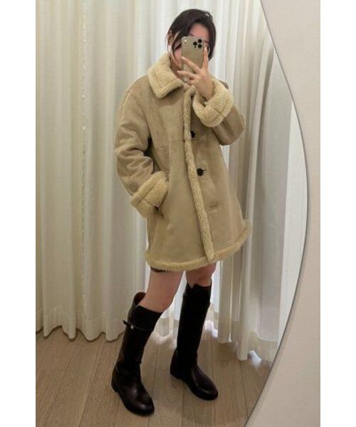 LINGSEOUL(リングソウル)の「wool pleated short skirt-brown(スカート・レディース・その他・SMALL/MEDIUM)」の11枚目の写真