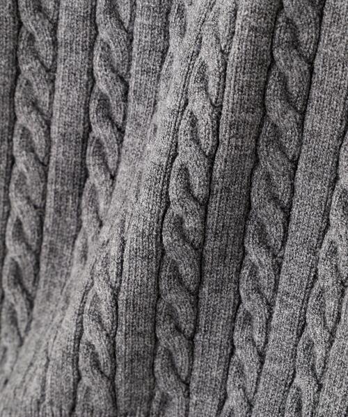 FREE'S MART(フリーズマート)の「◇金ボタンミニケーブルカーディガン(ニット/セーター・レディース・グレー/ブルー/ホワイト系その他/ブラウン/レッド/ネイビー/ピンク/グレー系その他・FREE)」の17枚目の写真