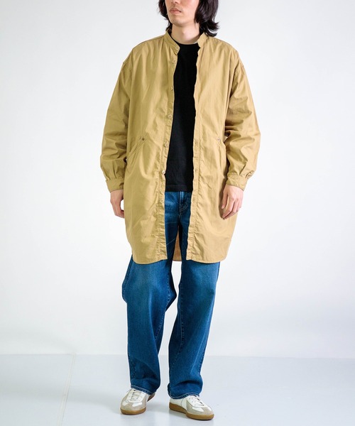 SPELLBOUND（スペルバウンド）の「[ SPELLBOUND / スペルバウンド ] CBポプリン オーバーシャツ（シャツ/ブラウス・メンズ・ブラック/ベージュ・3/2）」の4枚目の写真