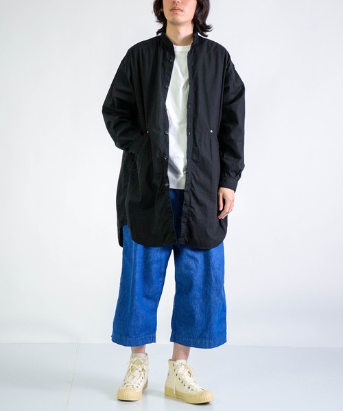 SPELLBOUND（スペルバウンド）の「[ SPELLBOUND / スペルバウンド ] CBポプリン オーバーシャツ（シャツ/ブラウス・メンズ・ブラック/ベージュ・3/2）」の13枚目の写真