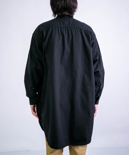 SPELLBOUND（スペルバウンド）の「[ SPELLBOUND / スペルバウンド ] CBポプリン オーバーシャツ（シャツ/ブラウス・メンズ・ブラック/ベージュ・3/2）」の18枚目の写真