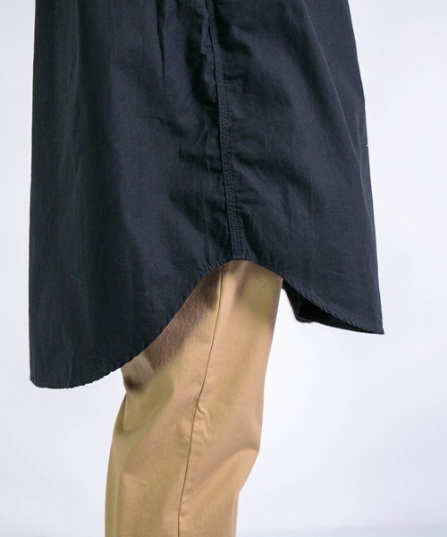 SPELLBOUND（スペルバウンド）の「[ SPELLBOUND / スペルバウンド ] CBポプリン オーバーシャツ（シャツ/ブラウス・メンズ・ブラック/ベージュ・3/2）」の22枚目の写真