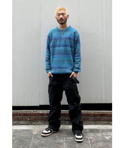 EXTRAORDINARY（エクストラオーディナリー）の「GRADATION SWEATER  BLUE（ニット/セーター・メンズ・その他・LARGE/X-LARGE/MEDIUM）」の8枚目の写真